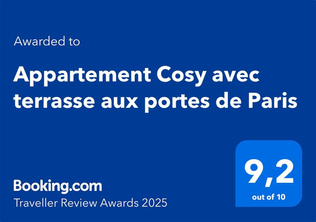 Appartement Cosy Avec Terrasse Aux Portes De Paris Villejuif Exterior foto